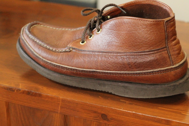 Russell Moccasin 3255 US7.5E ソール新品、使用感あり - モカシン